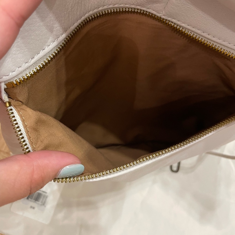 Hobo draft White Leather Shoulder Bag - Picture 3 of 8